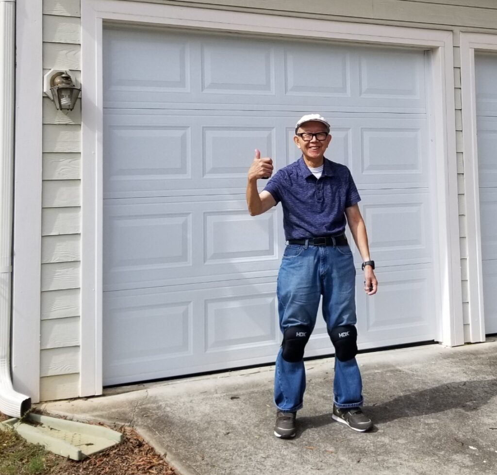 Happy Garage Door Installtion Customer